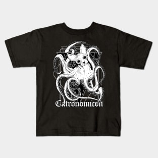 Catronomicon (cosmic tentacle kitten) Kids T-Shirt